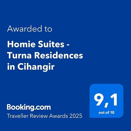 Homie Suites - Turna Residences In Cihangir อิสตันบูล ภายนอก รูปภาพ